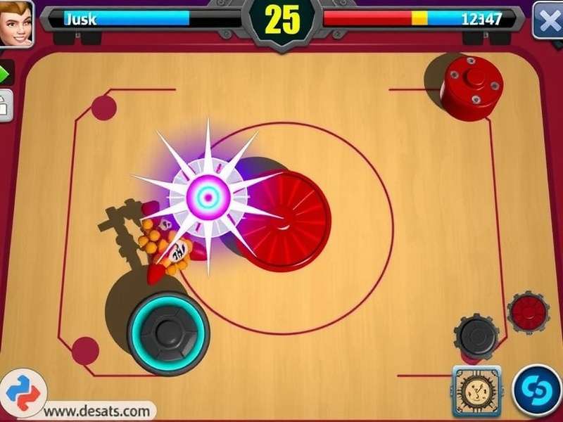 Carrom Turbo Fight gameplay screenshot